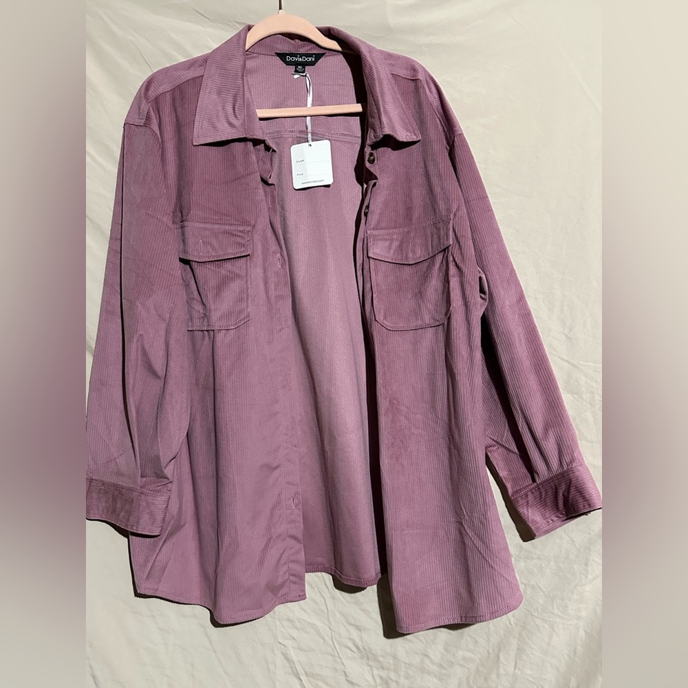 Davi & Dani 3xl shacket NWT